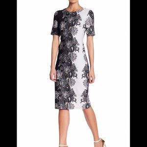 Chetta B Colorblock Dress